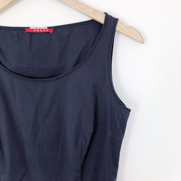 PRADA Navy Spring Dress - Picture 2 of 5